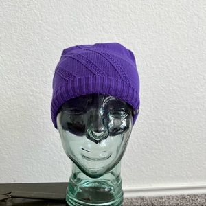 Bula PolarTech Crochet Knit Cableknit Beanie Fleece